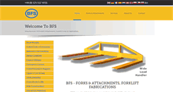 Desktop Screenshot of bfsltd.co.uk