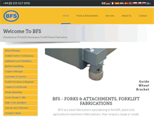 Tablet Screenshot of bfsltd.co.uk